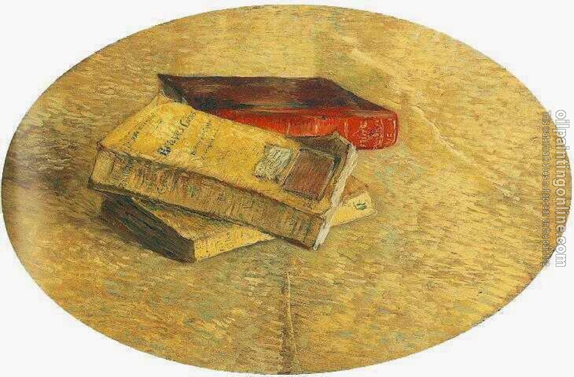 Gogh, Vincent van - Still Life with Three Books